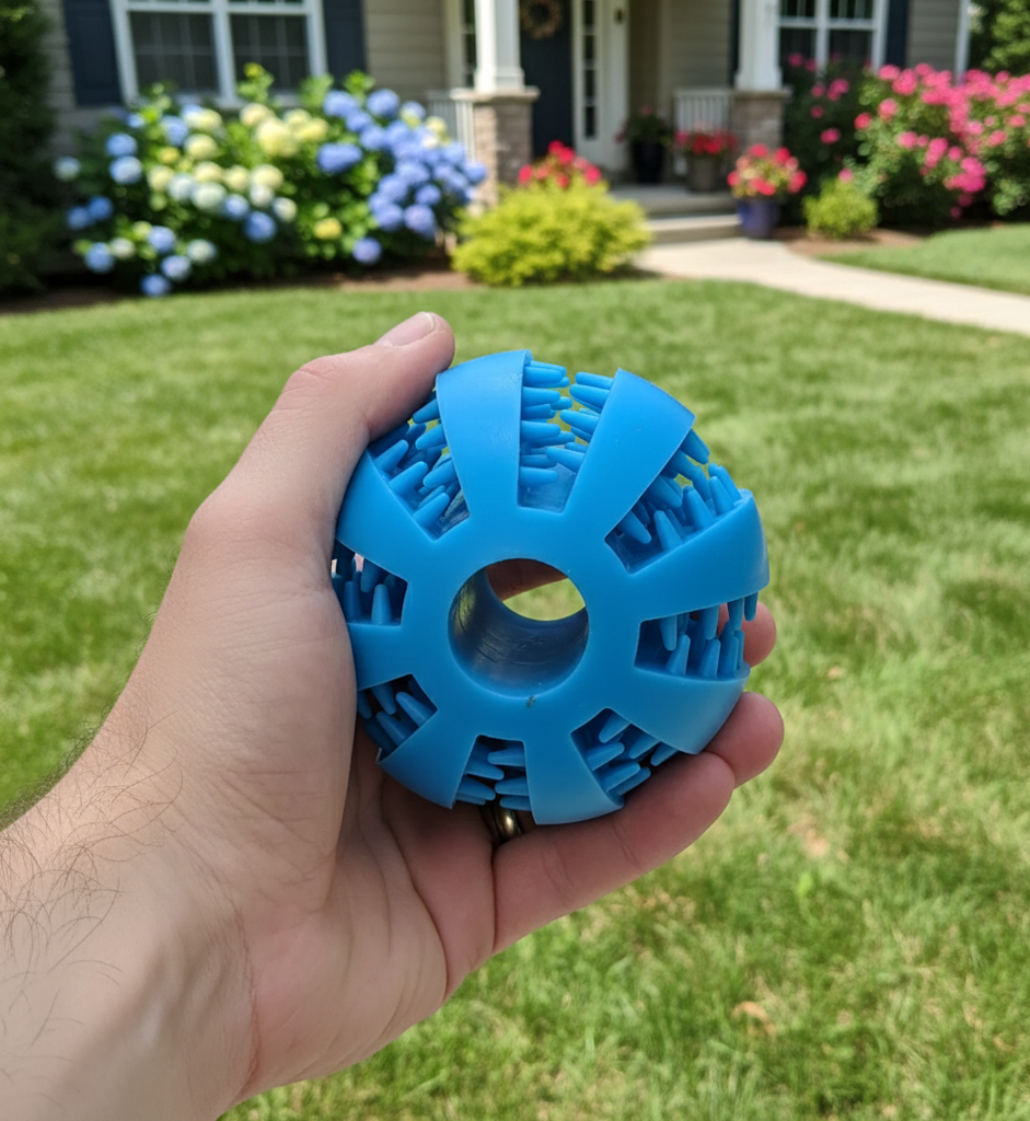 The IQ Treat-Release Ball: Dental & Mental Training