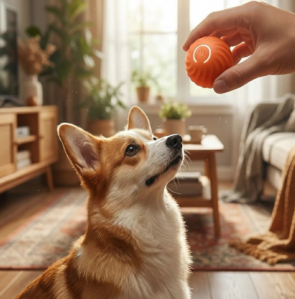 The SmartRoll: Automatic Self-Moving Dog Ball