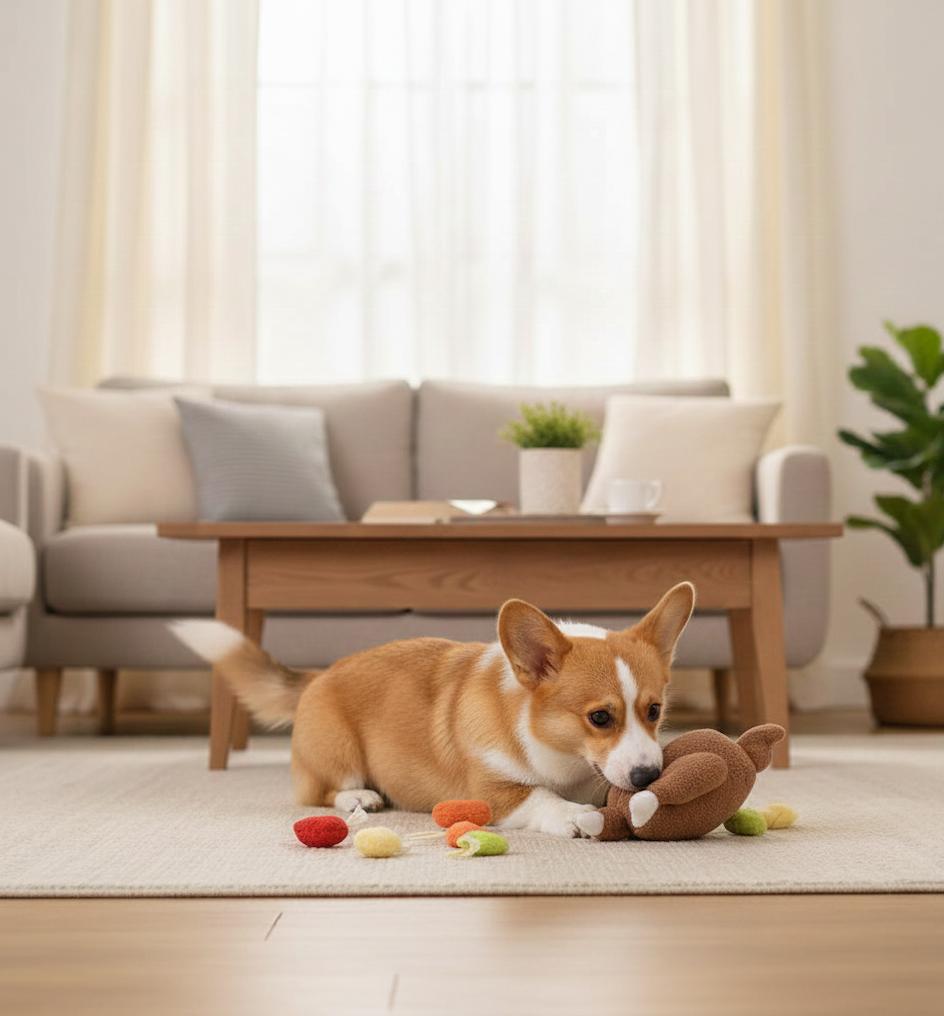 Turkey Feast Snuffle Toy: IQ Training & Foraging