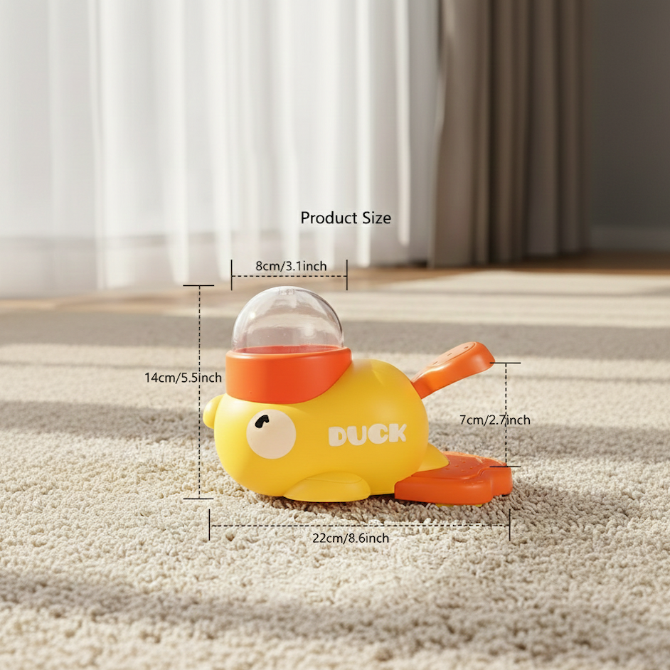 Duckie Zen-Feeder: Interactive Focus & Reward Puzzle