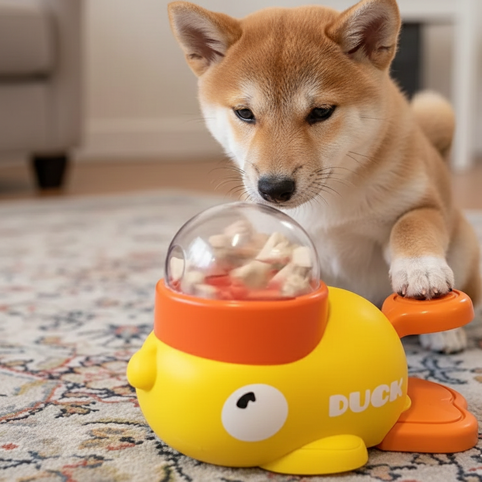 Duckie Zen-Feeder: Interactive Focus & Reward Puzzle