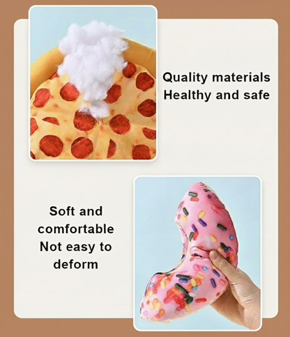 Interactive Foodie Series: Pizza & Doughnut Squeakers