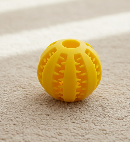 The IQ Treat-Release Ball: Dental & Mental Training