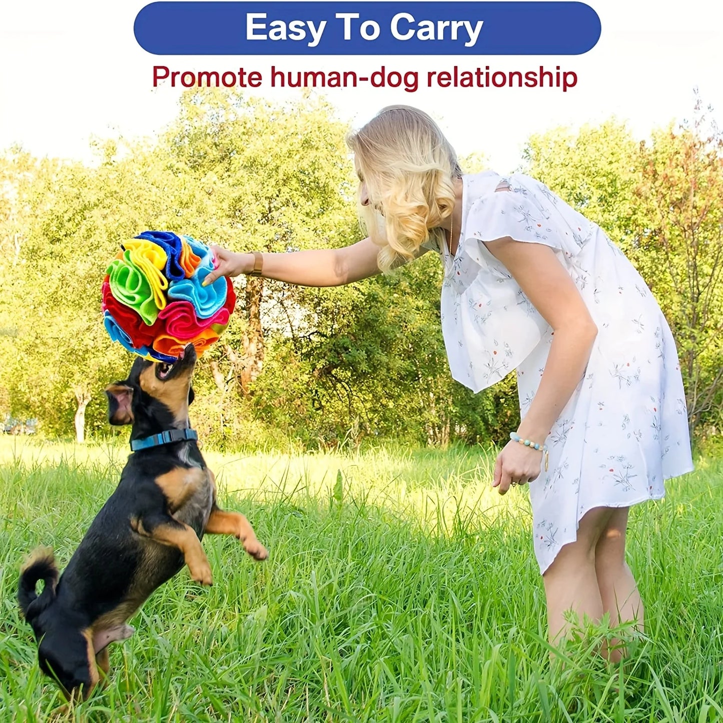 Boredom Buster: Stress-Relief Snuffle Ball