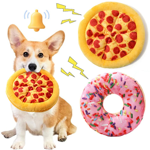 Interactive Foodie Series: Pizza & Doughnut Squeakers