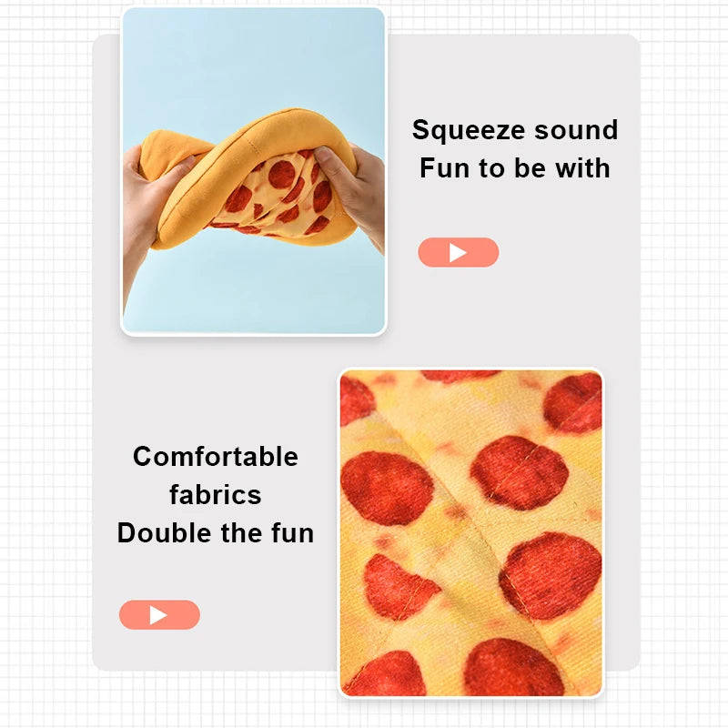 Interactive Foodie Series: Pizza & Doughnut Squeakers
