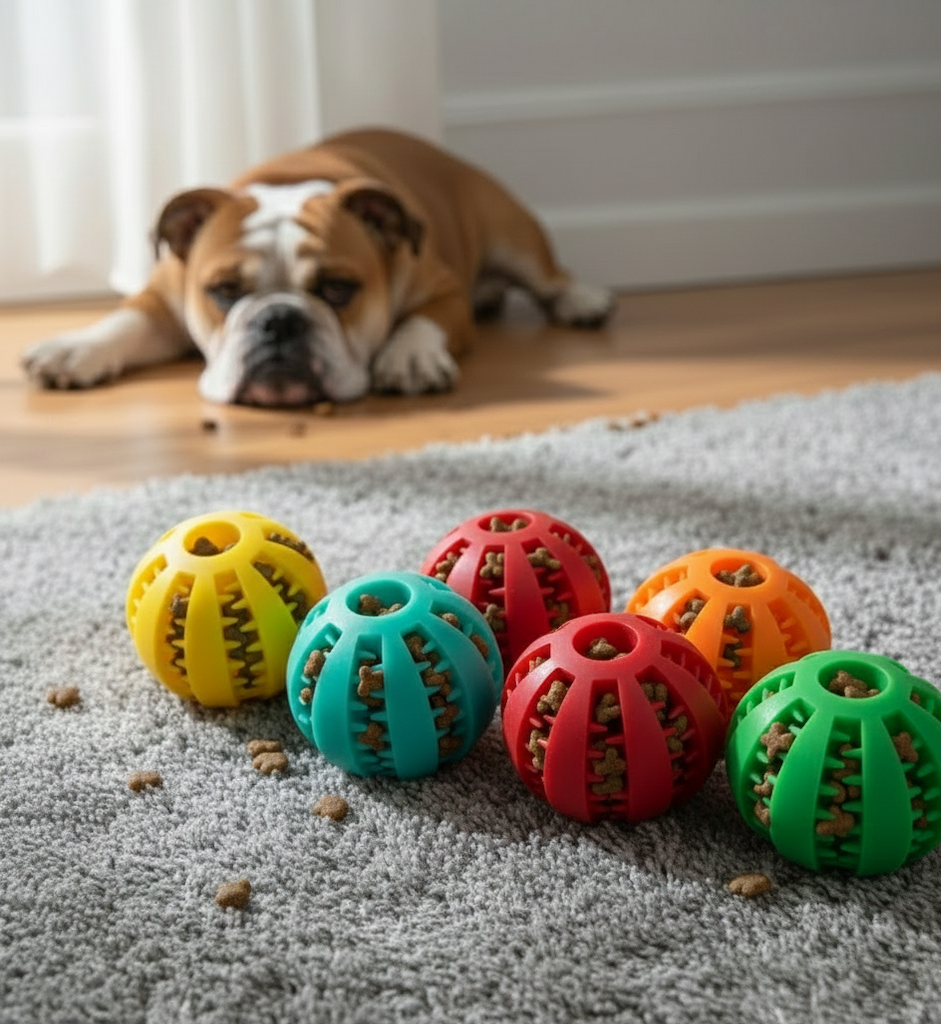 The IQ Treat-Release Ball: Dental & Mental Training